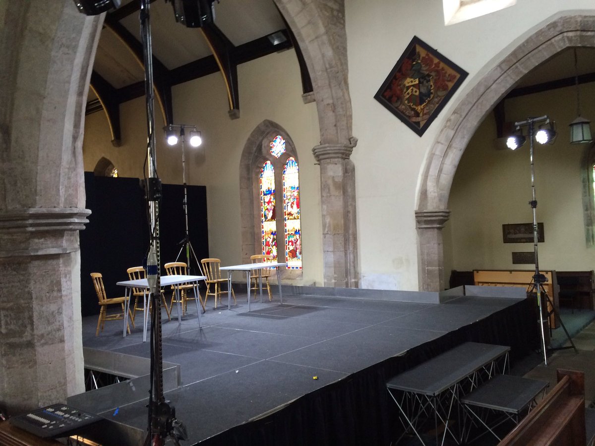 VortexAudioVis's tweet photo. lovely lighting installed for the @NorthernAldboro Festival! #LED #Lighting #Harrogate https://t.co/a4Wu9Ei0H1
