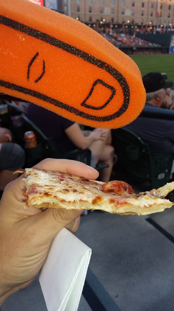 koodog1808's tweet image. It worked! #pizzabolis #orioles