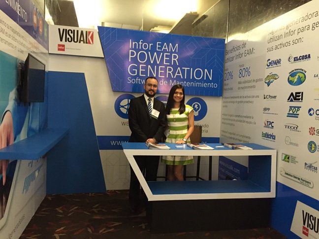Visualknowledge's tweet image. #VisualK presente en Central American #Energy Conference Panamá con #Infor #EAM #Power Gen