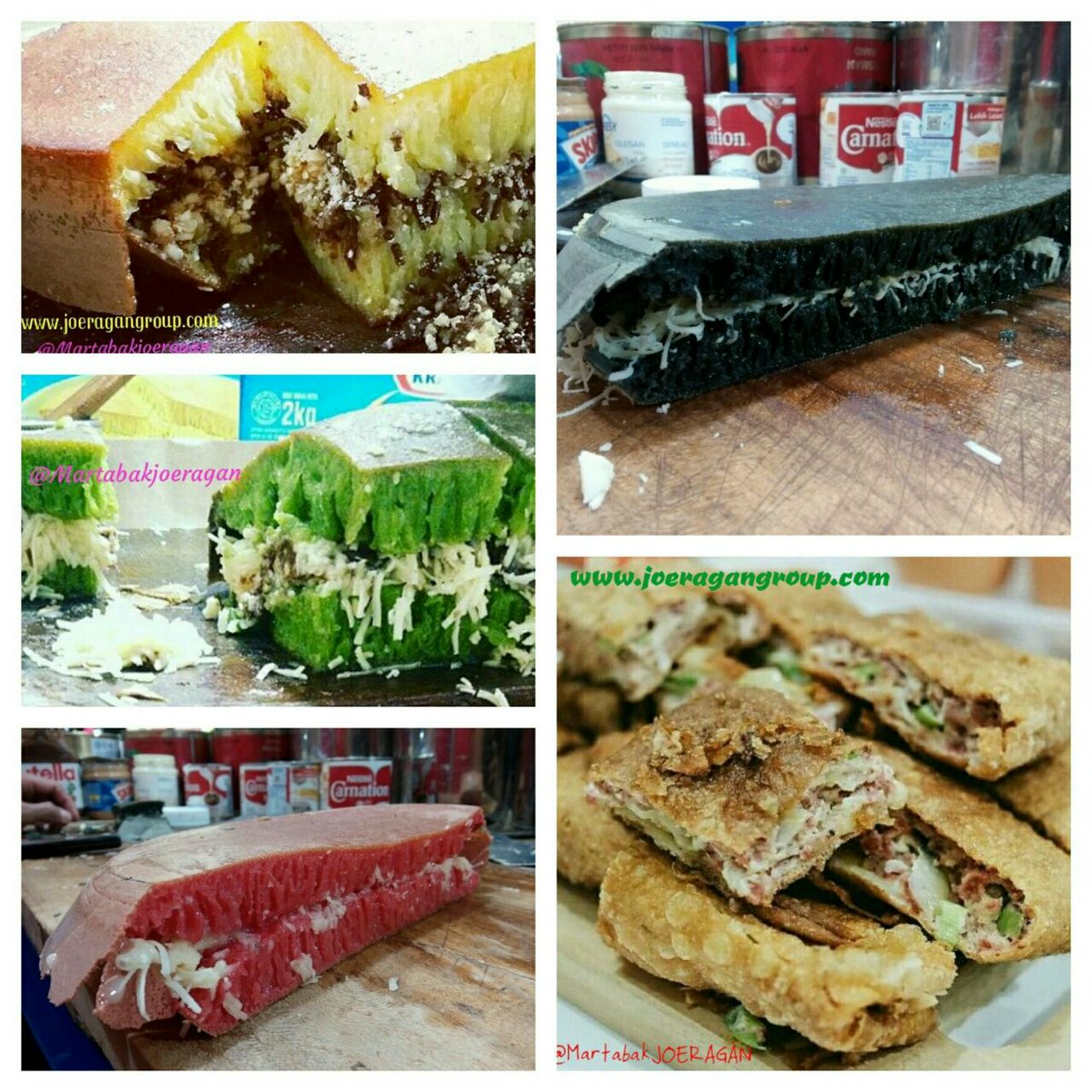 InvesJamurJabon's tweet photo. #MartabakJOERAGAN dengan konsep #MartabakKekinian ada banyak pilihan varian topingnya, so pasti yummii..^_^ https://t.co/z3JI5oNlxa