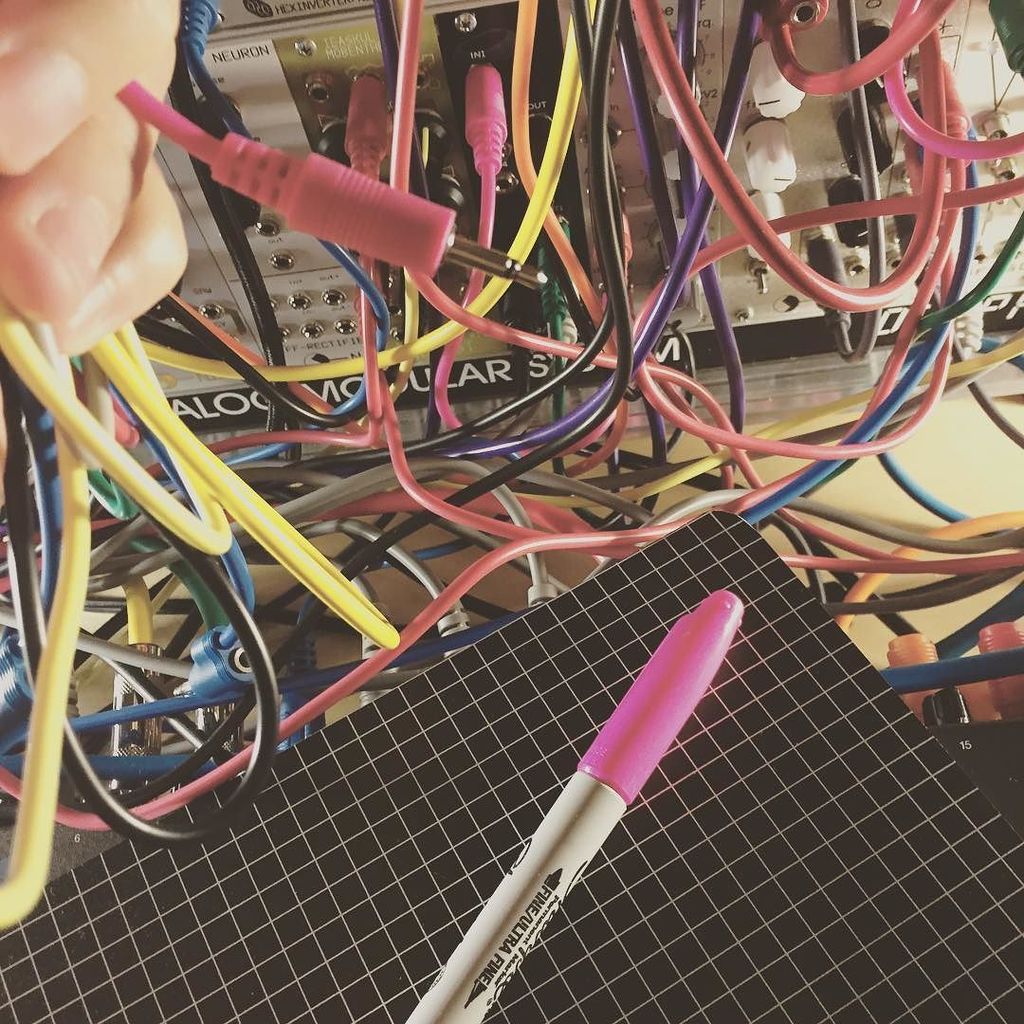 coarses's tweet photo. Big patch reset and notes for a long recording #techno #eurorack #analogtechno #modulartec… https://t.co/tyS6PqWL5g https://t.co/UiYa96nNvD