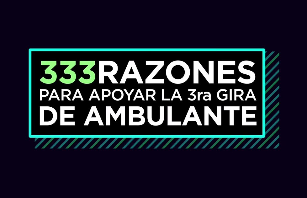 AmbulanteCuerna's tweet photo. El documental debe de llegar a todos los rincones, ¡apoyemos a @AmbulanteCol en Fondeadora! https://t.co/SeyaZJmdEV https://t.co/wnZz7N7xxo