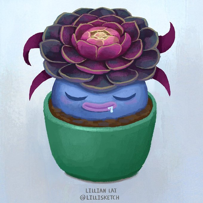 草ポケモンが植木鉢に入ると可愛い カナダのイラストレーターが描くポケモン ファンアート ジャポンタ