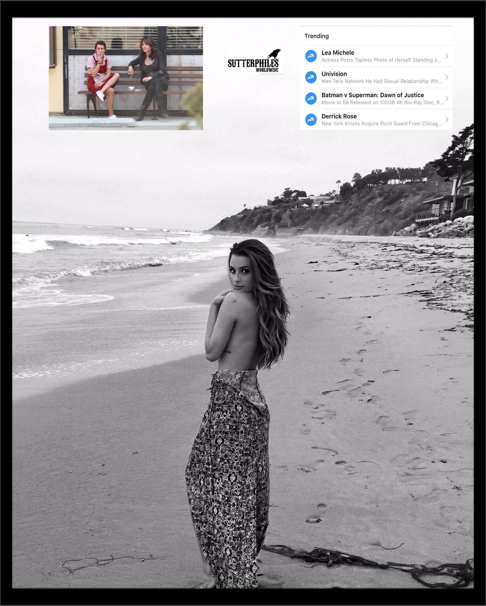 sutterphiles's tweet photo. #SOAFX guest star @msleamichele is trending on FB after posting this beautiful pic #SutterAlum #DamnSheLooksGood https://t.co/lsJ0x6Tptd