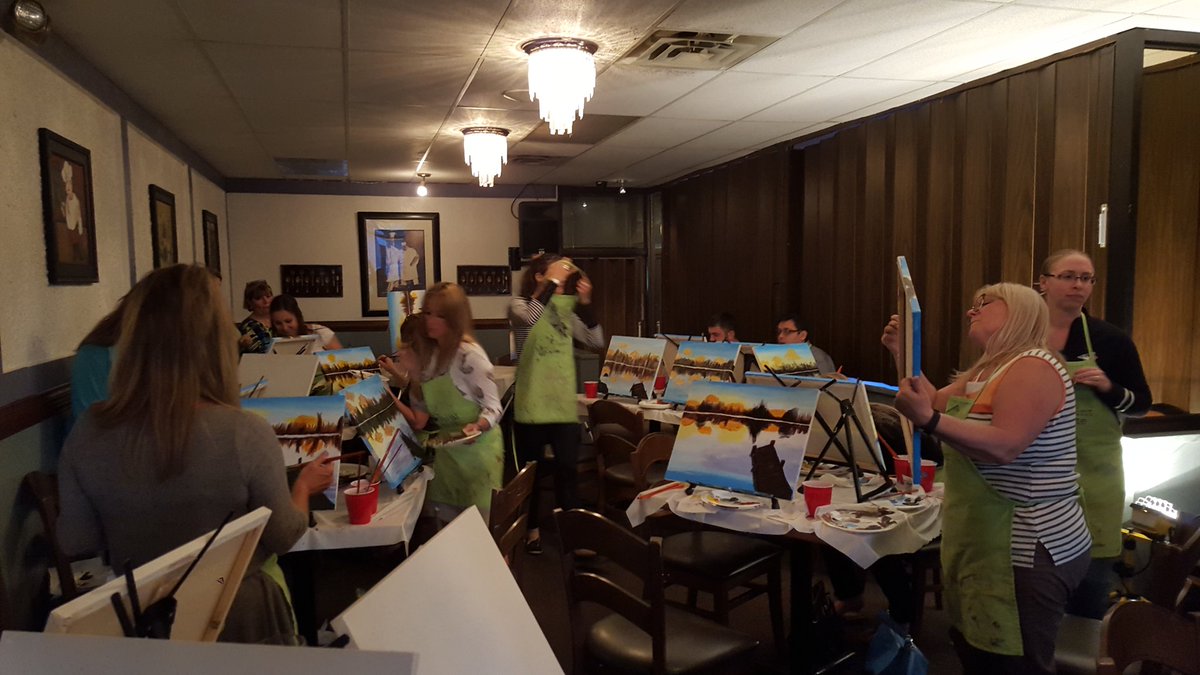 MCS Paint night at Northern lights district @DeniseCH_TD @JaneD_TD