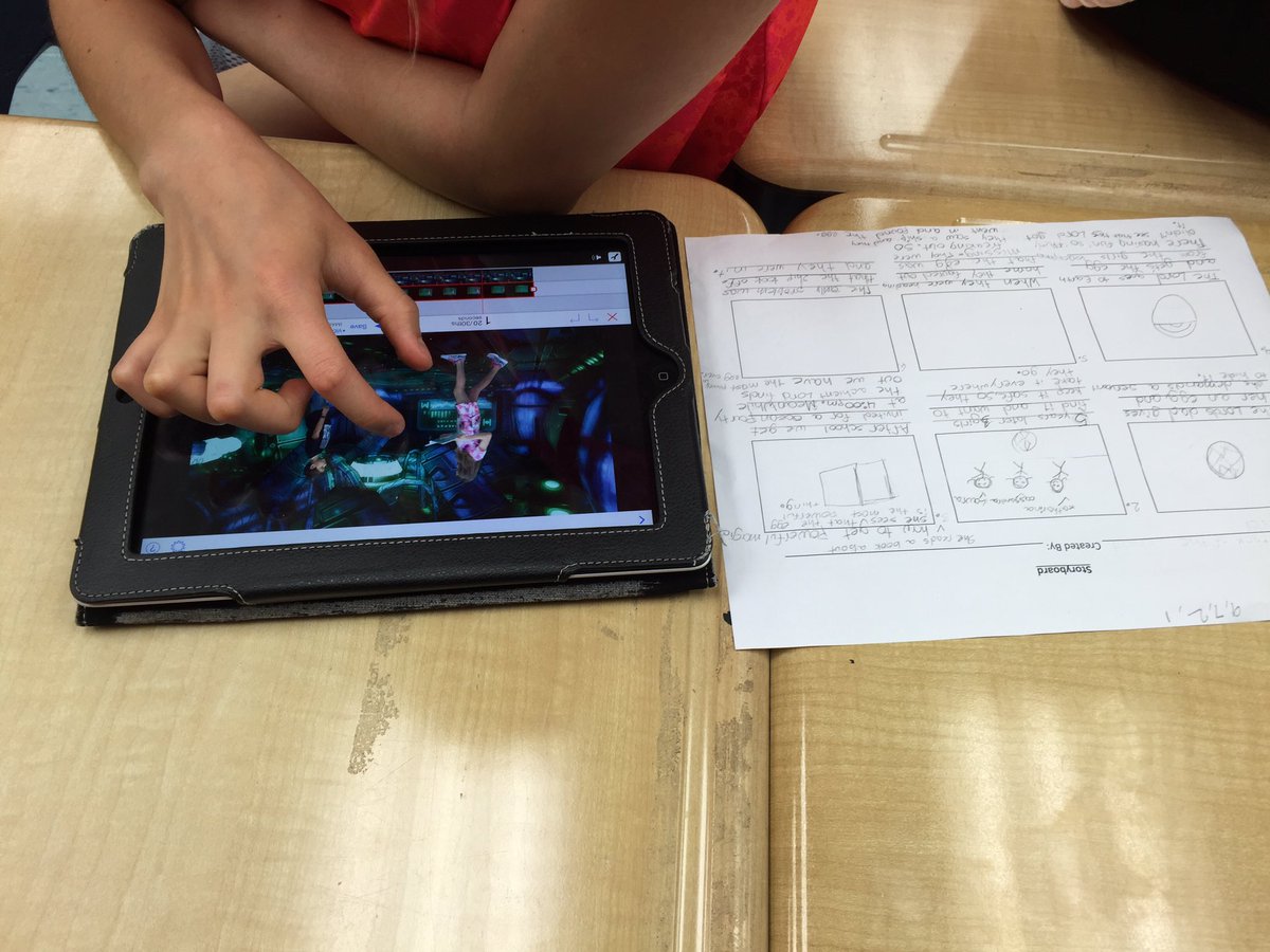 We❤️ <a href="/DoInkTweets/">DoInk Tweets</a> to make movies!Camper needed 2 pg storyboard for her 9 scene suspense movie! #gslearning <a href="/nileend/">Nila DePalo</a>