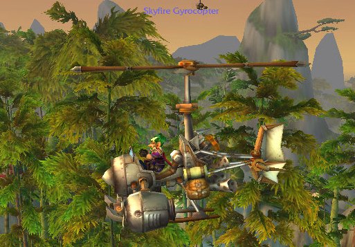 darknhazy's tweet image. Finally a vehicle I can fly! #Warcraft #GnomeIssues #Pandaria