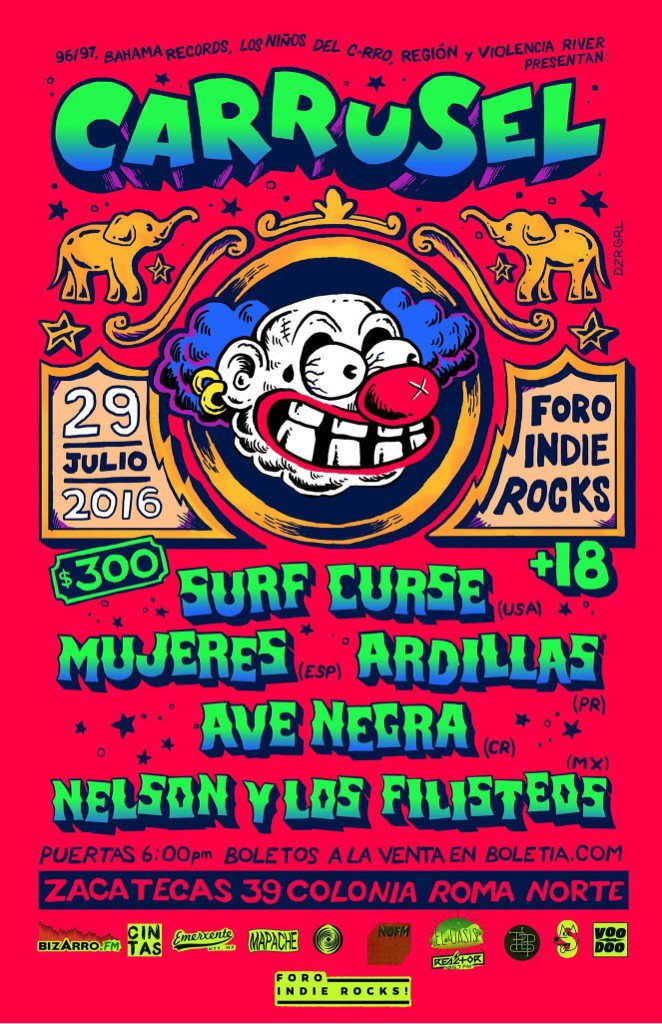 IndiePerformanc's tweet photo. @NelsonFilisteos, @avenegracr, #SurfCurse, #Ardillas y #Mujeres | #IndiePerformance https://t.co/sOf6j9cFo2
