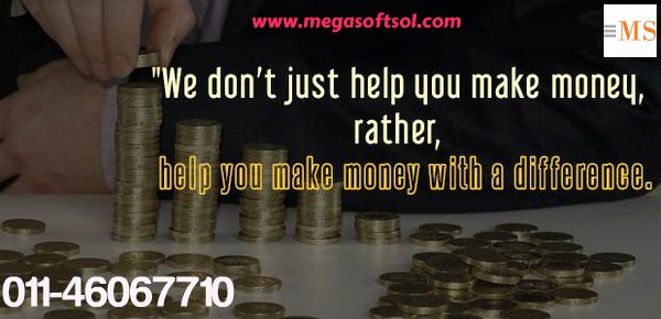 We don't just help u make money.
megasoftsol.com

#accountingservices #outsourcingindia #bookkeepingprovider