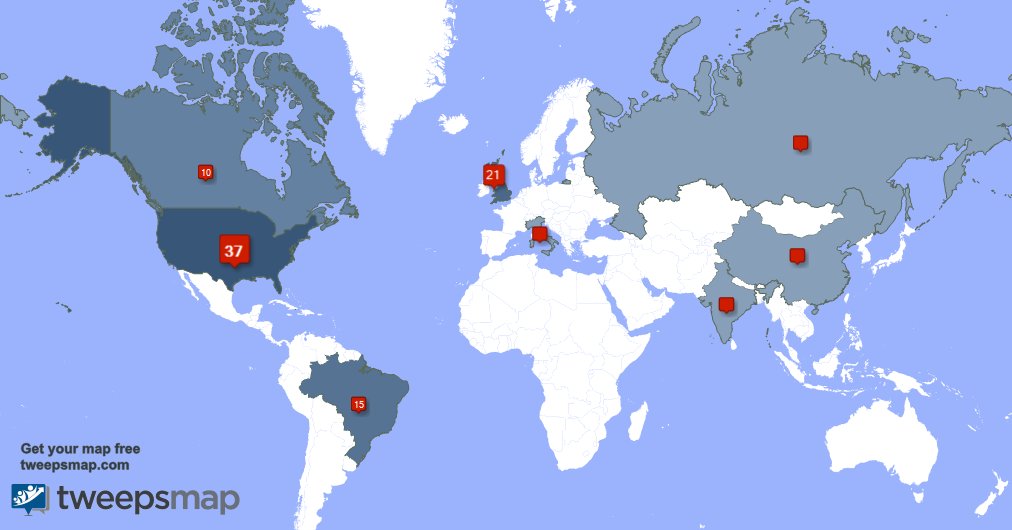 NULLFUCKER's tweet photo. My followers are in USA(34%), UK.(19%)... Get your map too: https://t.co/c79GyvVIhr https://t.co/07Pg9480ad