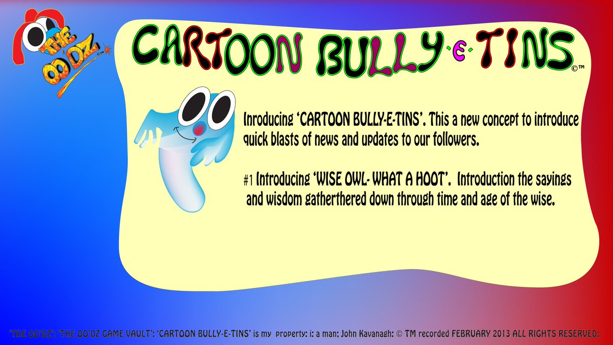 TheOodzGames's tweet photo. Cartoon Bully + Tins! Stay tuned....hehe #THEOODZ https://t.co/CZNMk9Qy8k 
This is our first character.. https://t.co/gTb1IqAlyq
