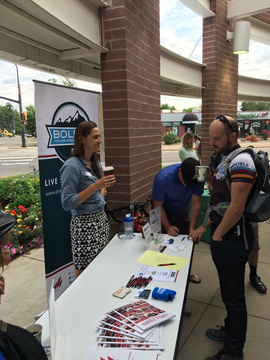 BolderYoungPros's tweet photo. Great morning at our #BiketoWorkDay station with @google today! Thanks to all who rolled through! #boulder #BTWD2016 https://t.co/inEfWEmE8K