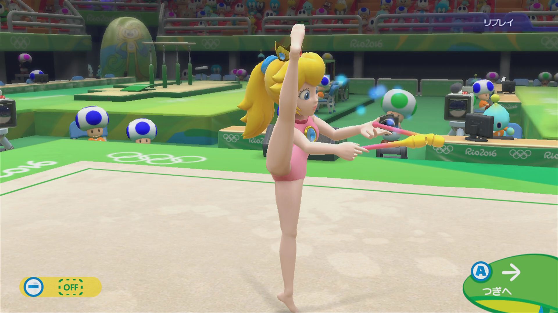 Twitter 上的 ゲームブロガー双葉ラー油 マリオ ソニックatリオオリンピックの新体操クラブ ピーチ姫やデイジー姫だとエロ過ぎて集中できないし ドンキーやクッパだとキレッキレの動きが面白すぎてこれはこれで集中できない T Co 4ez9lypb Twitter