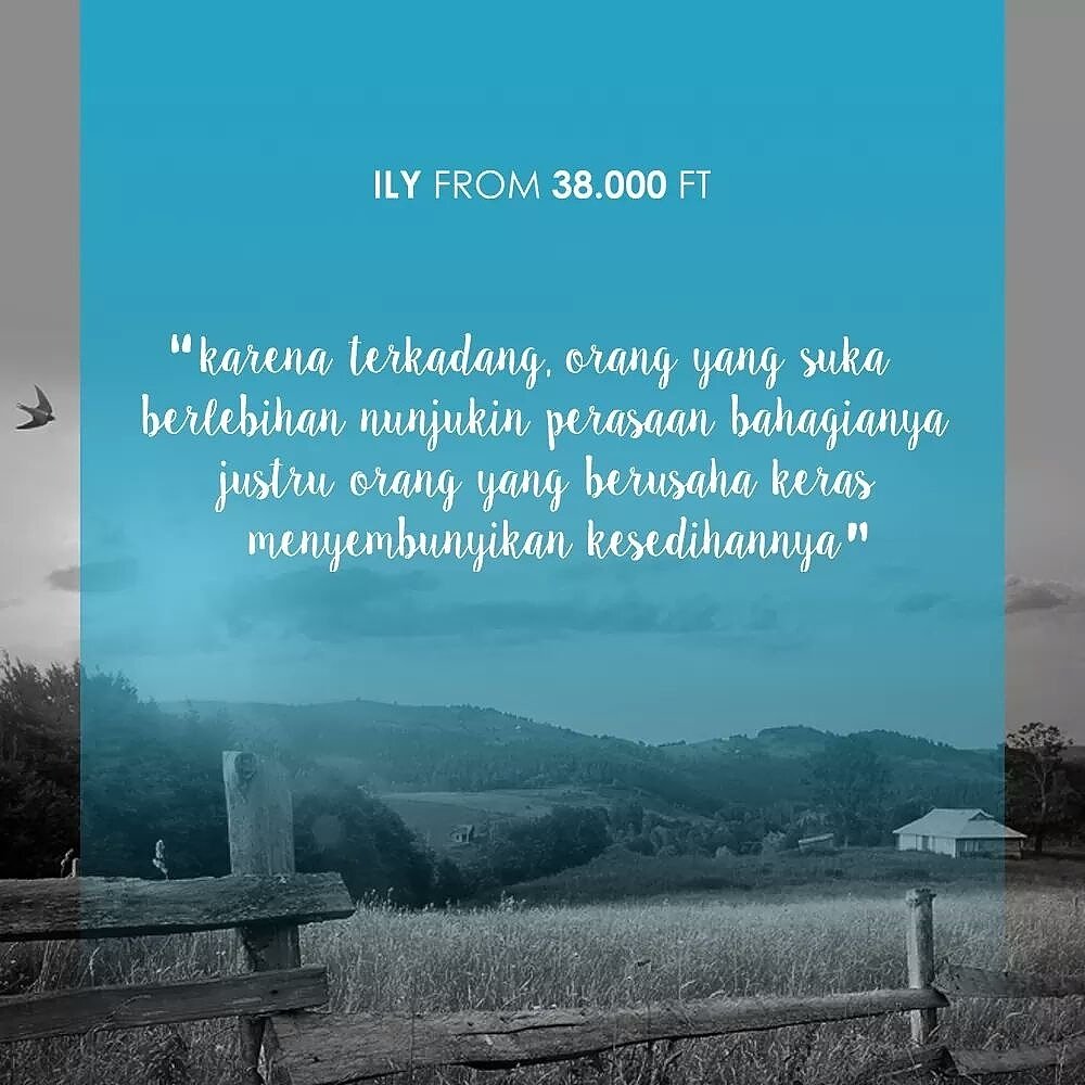 Scppr's tweet photo. Setuju gak ILYLovers? #ILYFrom38000ft https://t.co/BlUIoCYKGW