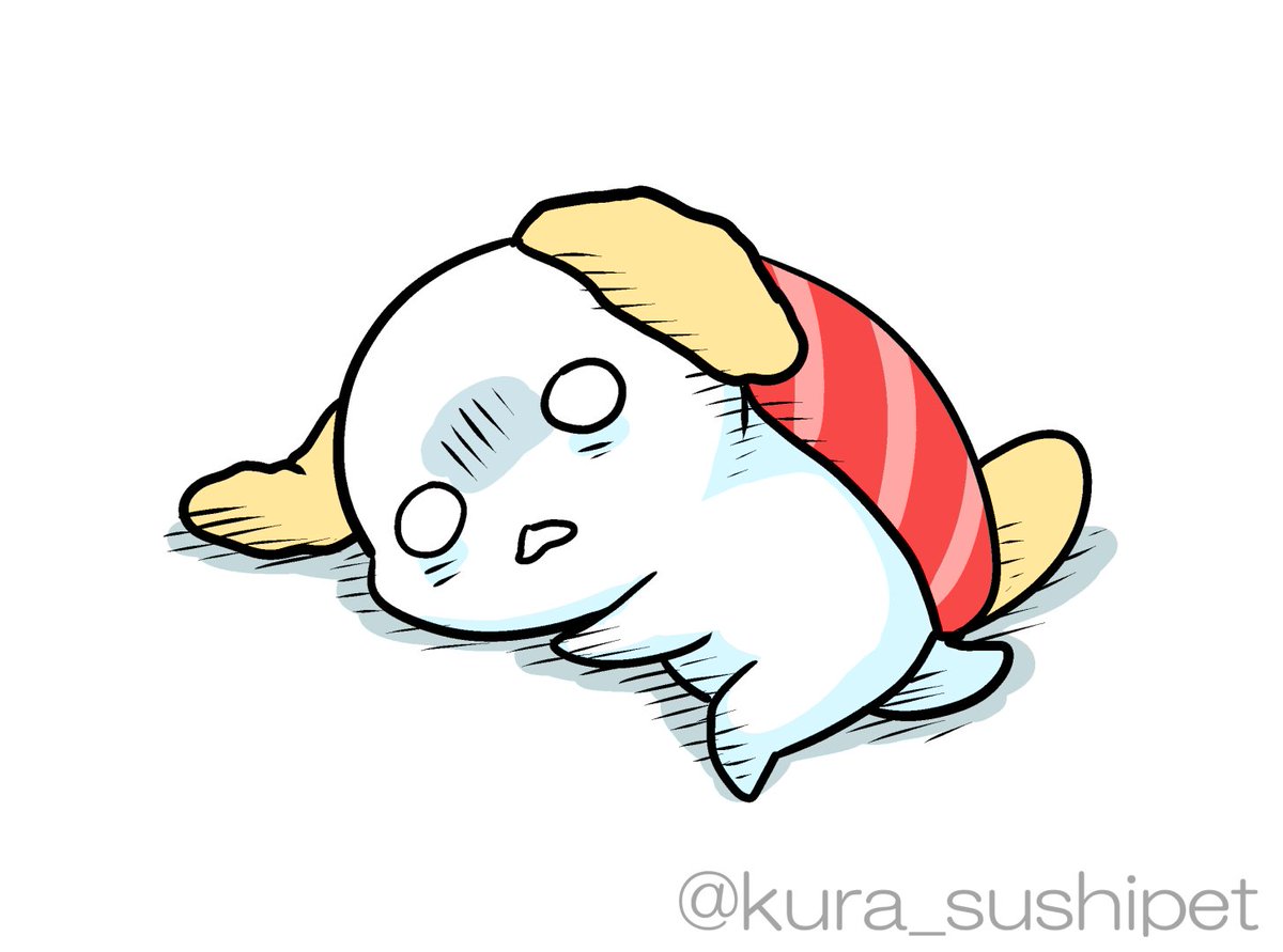 ゲーム セーブしないで 電源きっちゃった がんばれ まけるな すしペットのイラスト