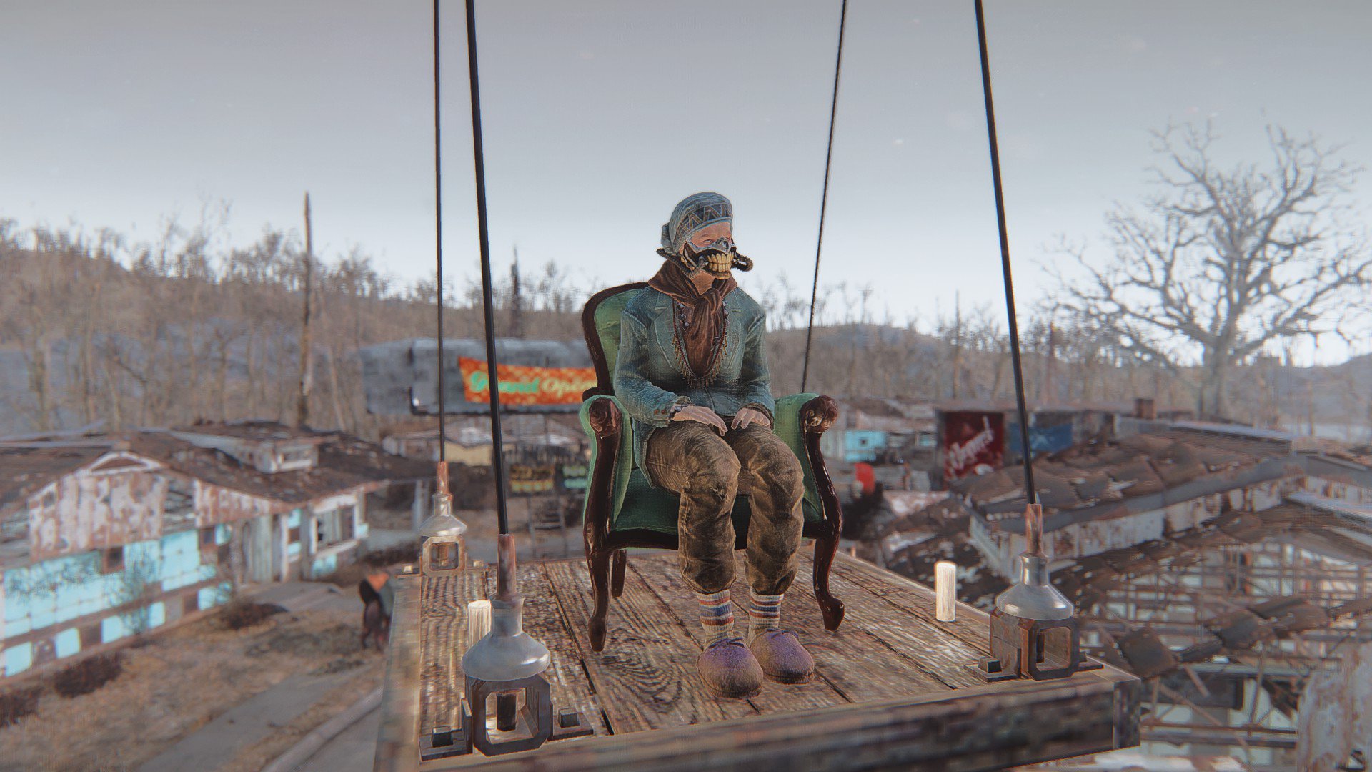 つぶあん On Twitter 優しいのでママ マーフィーの椅子を作ってあげた Fallout4