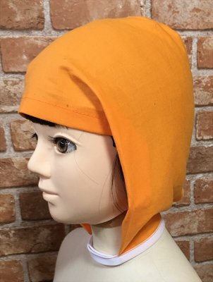 服の作り方と型紙うさこの洋裁工房 على تويتر コスプレ用の忍者頭巾の型紙を作りました 特に子供さんはパーカーなどヒモやベルトのある洋服が引っかかったり巻き込まれたりして事故が起きているようなのであご下で結ばない安全な形になってます T Co Xouza9hg6b