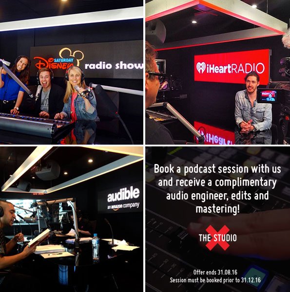 Looking to start a #podcast, or have an existing podcast &amp; need a change of scenery? #Sydney ✉ hello@thexstudio.com
