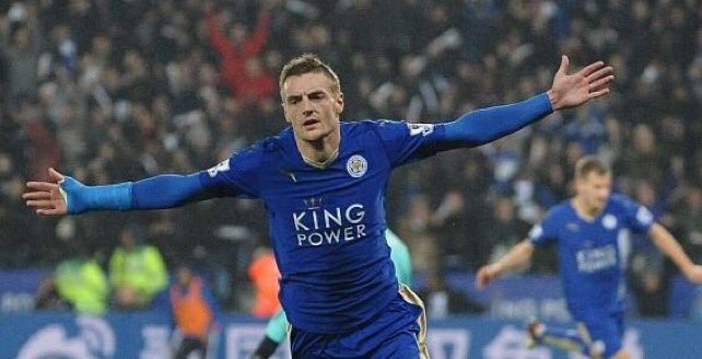 Footballogue's tweet photo. [#PL] BREAKING ! Jamie Vardy a signé un nouveau contrat de quatre ans à Leicester ! https://t.co/slPmtdb8j6