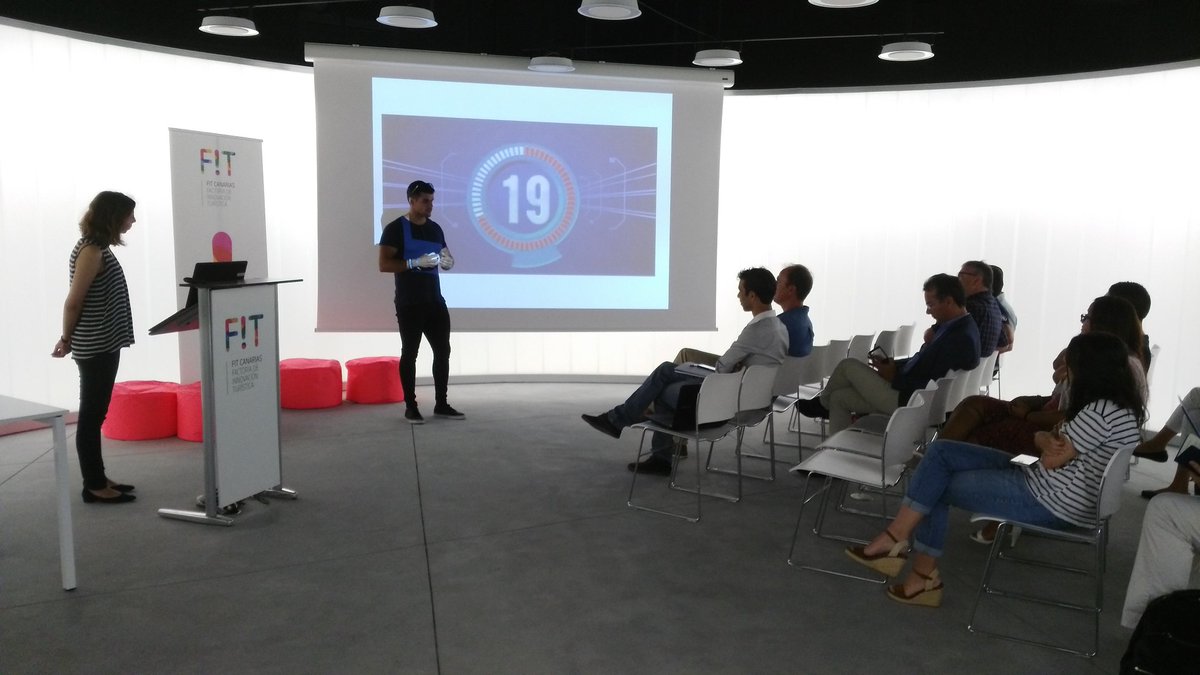 FITCanarias's tweet photo. Hoy comenzamos #InnovationFastTrack con el Consejero d Innovación Antonio García Marichal @pcttenerife #fitcanarias https://t.co/XWFarhapXc