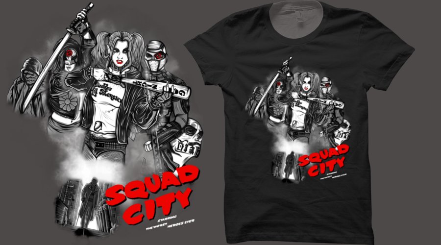 GeryArts's tweet photo. New Design "Squad City" online @TeePublic 
https://t.co/GYf5TWhLxa https://t.co/MuXlAU9ESu
