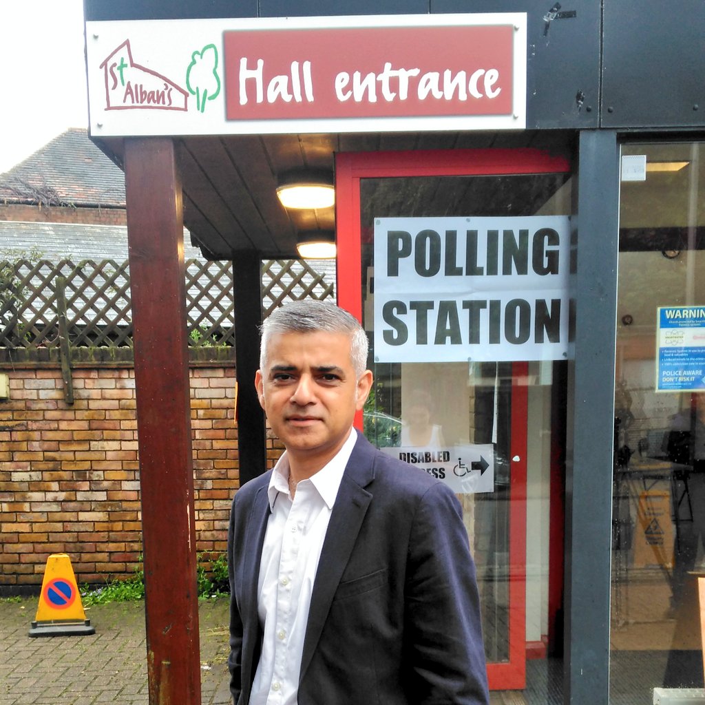 Sadiq Khan tweet media