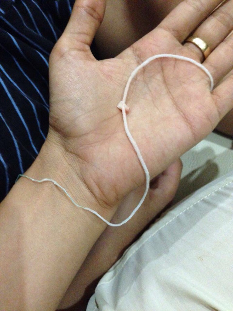 abhinango's tweet photo. Vishv's 2nd milk tooth successfully pulled out in a home extraction experiment, worn by him as his prized necklace👇🏼 https://t.co/lSXt15Cl1V