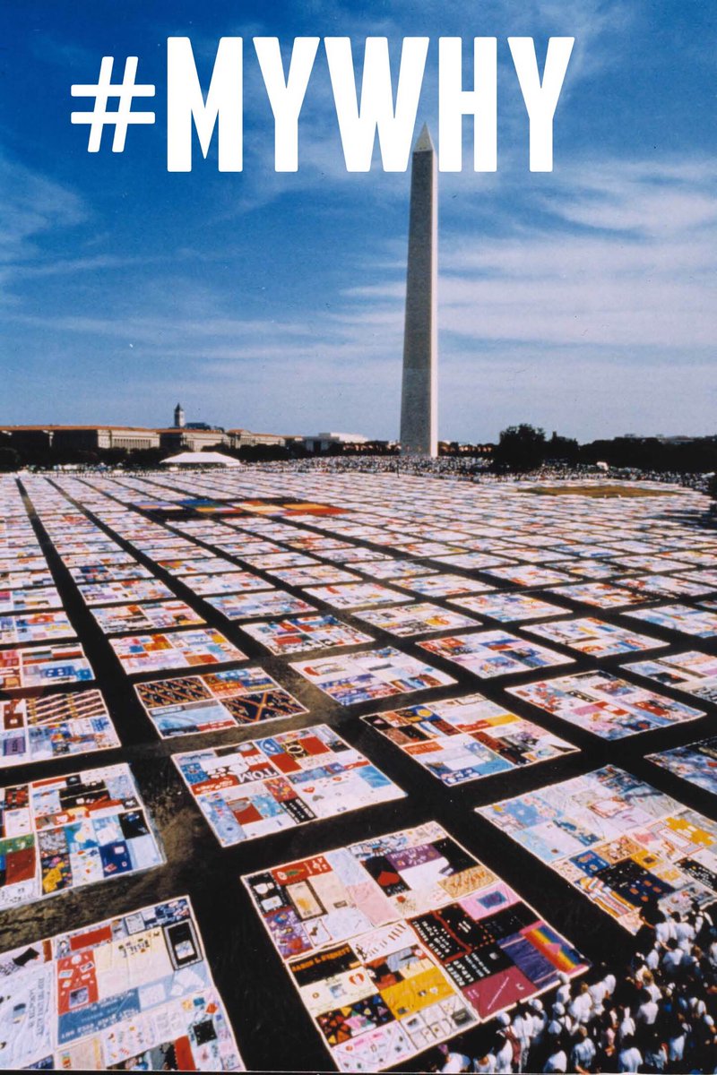 ThatsMyWhy's tweet photo. #aidsmemorial #aidsquilt #aids #hiv #aidsawareness #mywhy https://t.co/Gra8hnH1uh