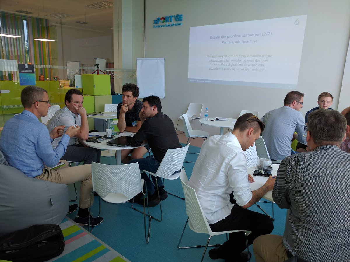 tanialemoigne's tweet image. Otazka zni: &quot;Jaky presne resime problem?&quot; Umite dobre  nadefinovat #problemstatement ? Ucime se dnes na #6DAcademy.