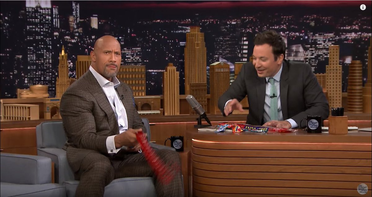 Watch The Rock Eat Candy For The First Time Since 1989 --> yokestars.com/2016/06/23/wat…