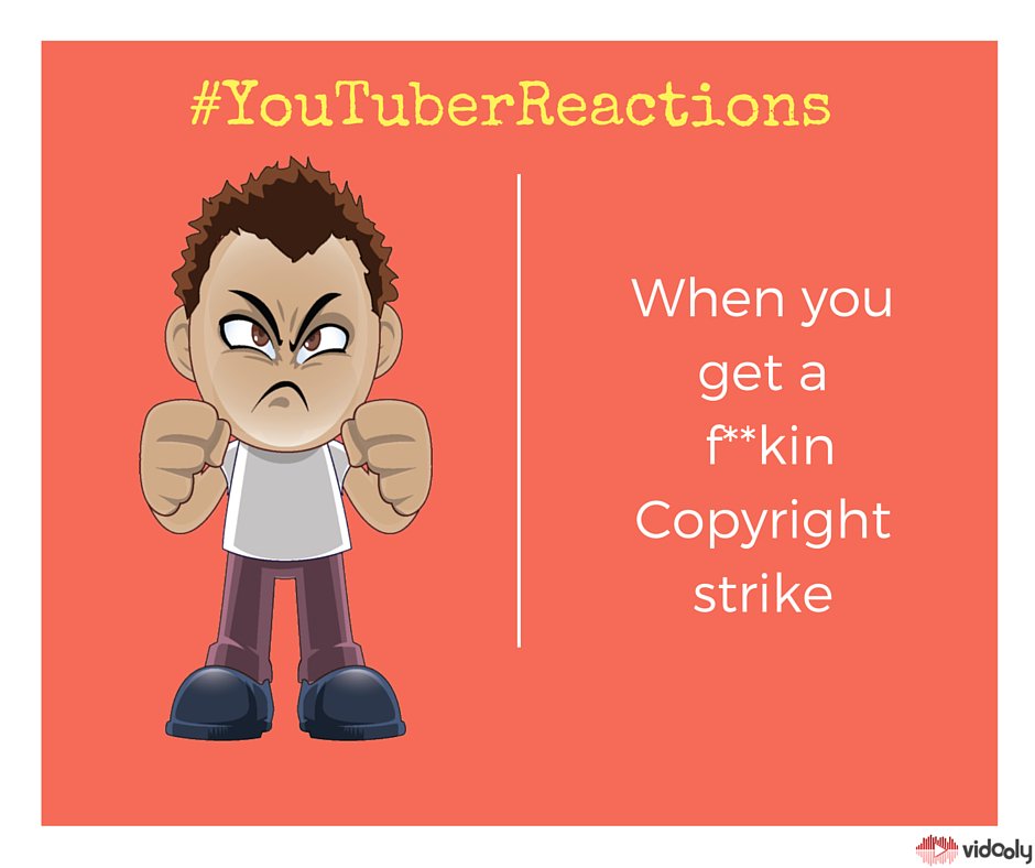 #YouTuberReactions : Holy shit! Wouldn't that f**k up your day?!
#youtubecopyright