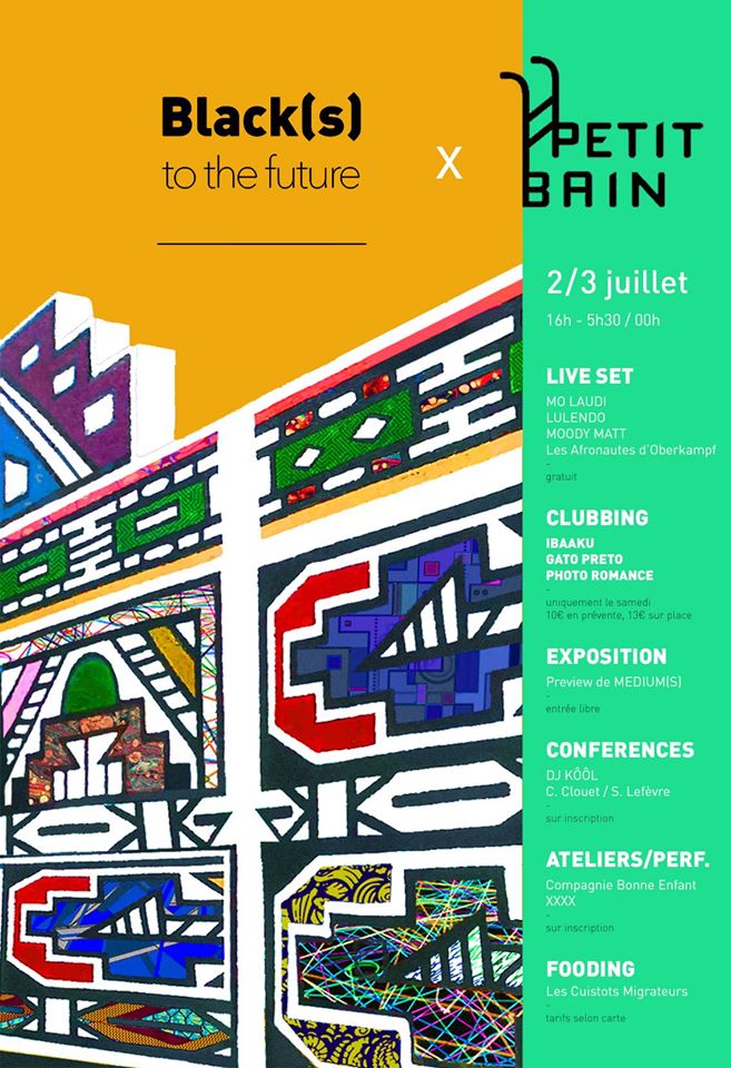 LaBrousseRecs's tweet photo. DONT MISS #BlacksToTheFuture @ @PetitBain w/ @PhotoRomance, @GatoPretoMusic, @MoLaudi, #Ibaaku, @BsttfBsttf n' more https://t.co/j6UsFK8wWe