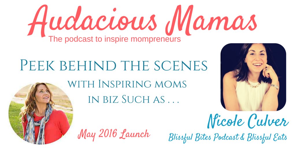 audaciousmamas's tweet photo. .@NicoleCulver has it together like no other mompreneur I've interviewed. Stay tuned... #AudaciousMamas #podcast https://t.co/UQVSo5JQ5I