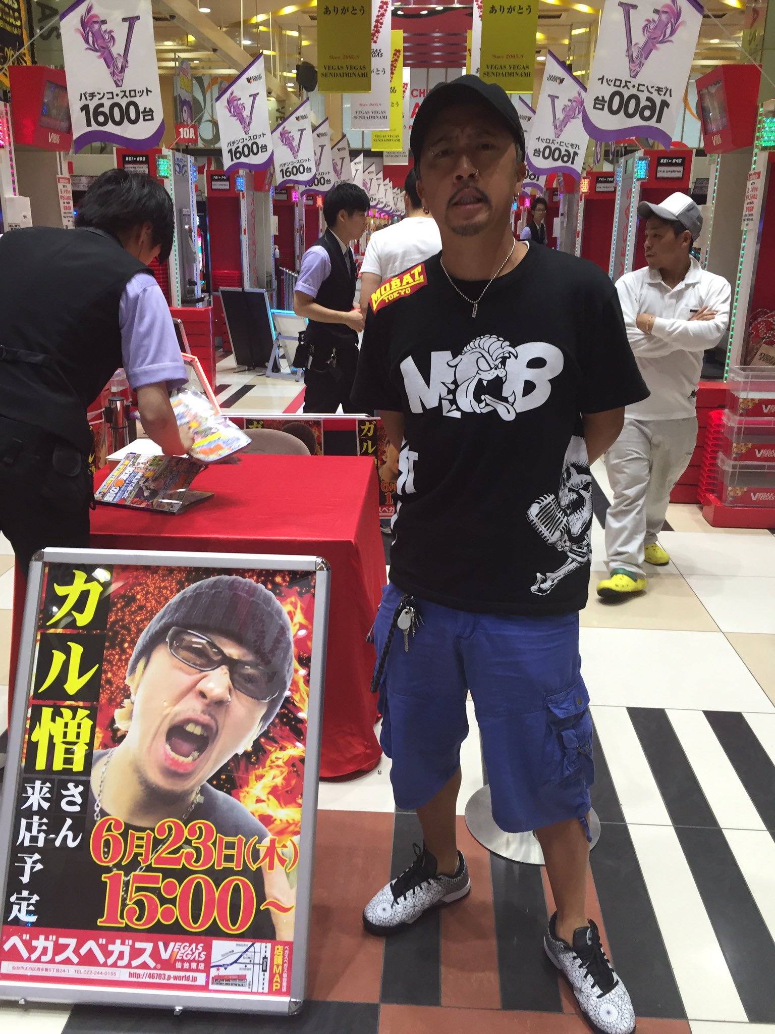 パチプラ公式 on X: 本日、ガル憎さん来店！ ベガスベガス仙台南店様、15:00〜16:00 ベガスベガス名掛丁店様、19:00〜20:00  皆さん是非遊びに来てくださいね♫ t.coLqTbibor0U  X