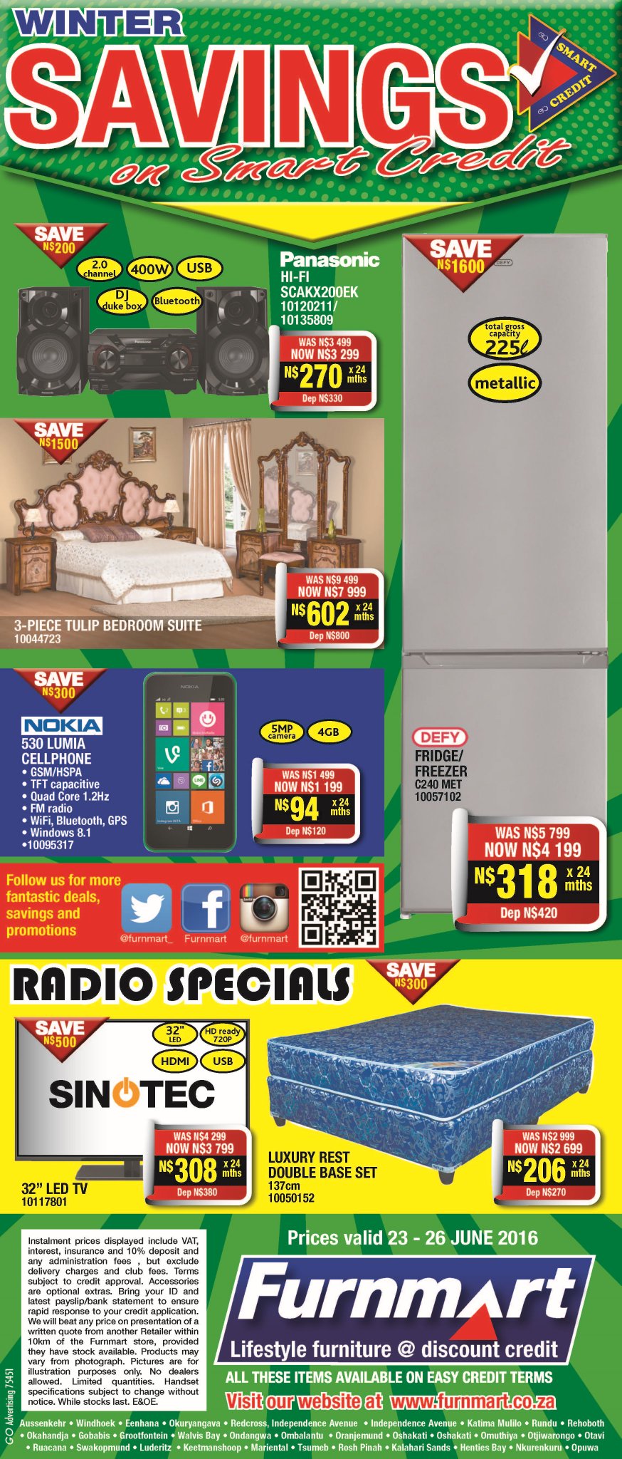 Ok furniture online tv 2020