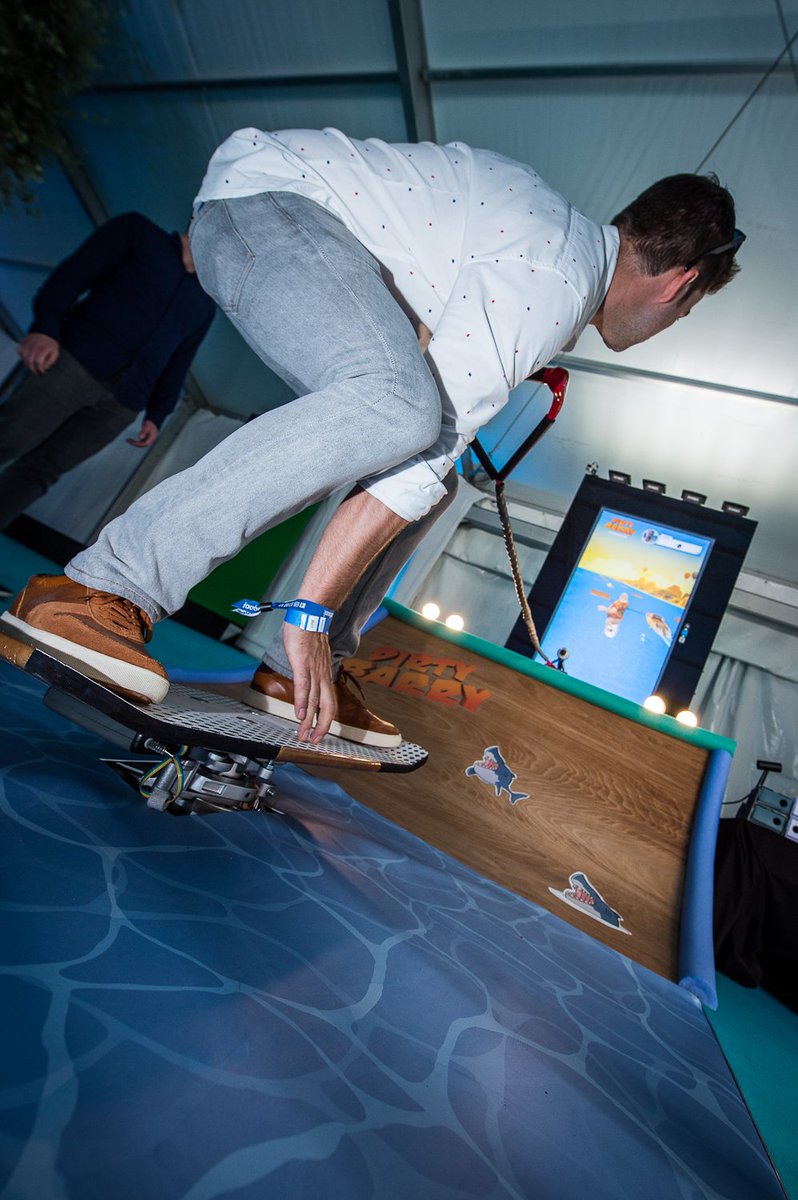 _koffeecup's tweet photo. @adafruit look what we’ve done with some of your bits… #dirtybarry #canneslions #wakebaord #simulator https://t.co/TaKptZbvhD