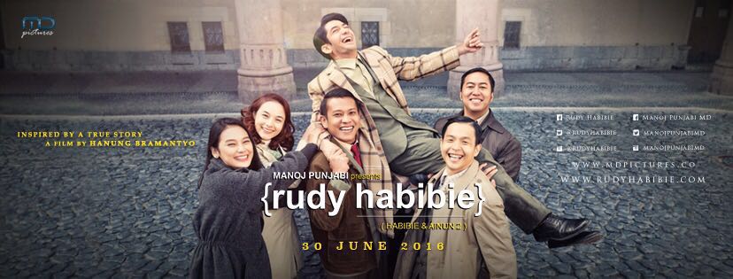 Jangan lupa saksikan film #RudyHabibie, dibioskop kesayangan kalian yaa