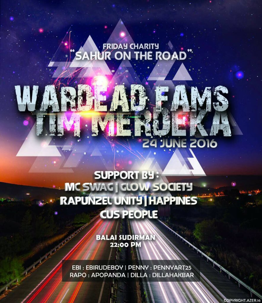 Reuni and charity! Common guys don't miss it and mark your calender for participation in events sotr 2016💜