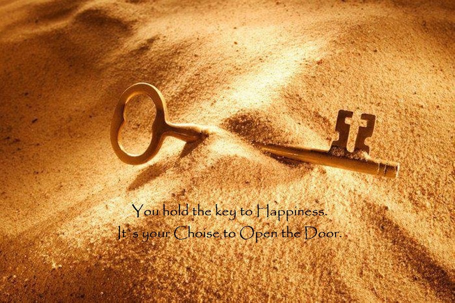 The key is your thoughts and feelings, and you have been holding the key in your hand all of your life.
#TheSecret