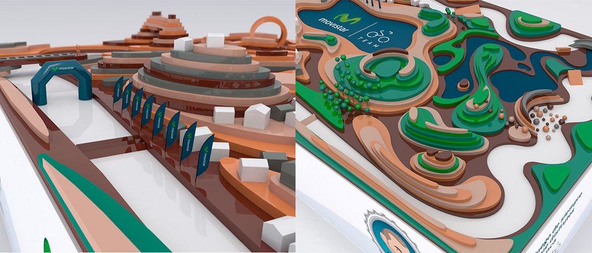 imascono's tweet photo. Wow! The #traditionalgame of penny football taken to extremes with this #interactive #mockup for @Movistar_es! #3D https://t.co/4PEFx6RFEW