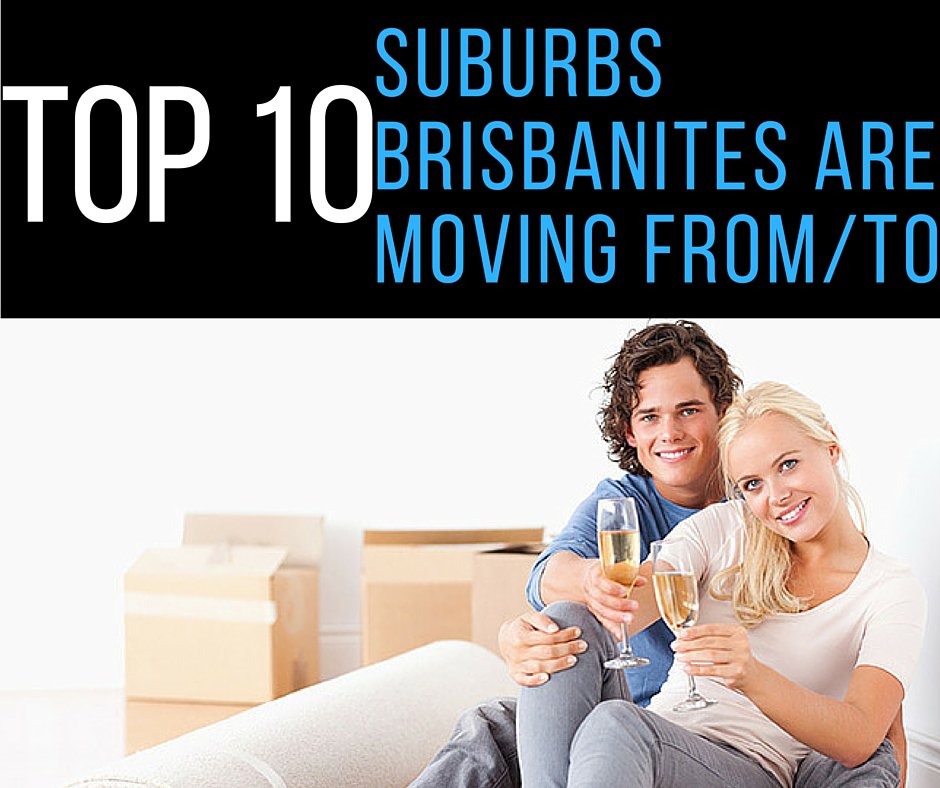 YourLocalMovers's tweet photo. Where are Brisbanites moving from and to? We found the most moved from/to suburbs https://t.co/L5tJsYtPrG #Brisbane https://t.co/X5OsmogPUW