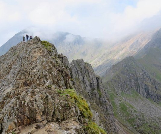 TGOMagazine's tweet photo. Stunning shot of Crib Goch by Puk Svensson! 
What mountains have made you feel small?
Tag your photos #TGO https://t.co/EEHVAnCJMr