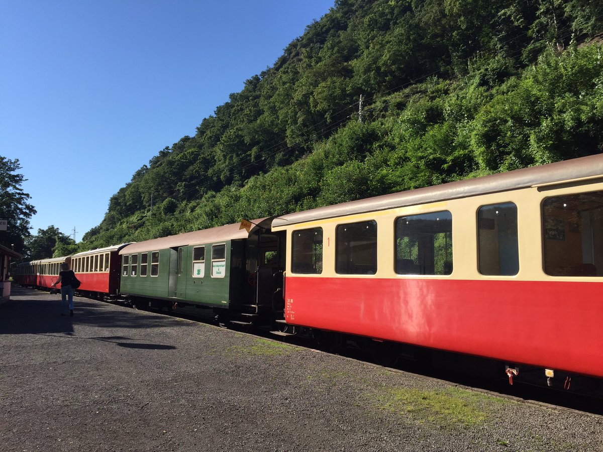 Prof_Rudolf's tweet photo. Company outing with the WHU team today #myWHU #Vulkanexpress Perfect weather! https://t.co/n1sq4GmCTw
