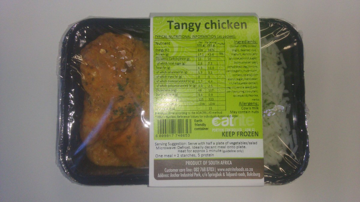 webecameblog's tweet photo. I tried the Tangy Chicken Low GI meal from @EATriteFoods on Monday. Healthy doesn't mean boring or bland! #yummy https://t.co/omMq8j2GUO