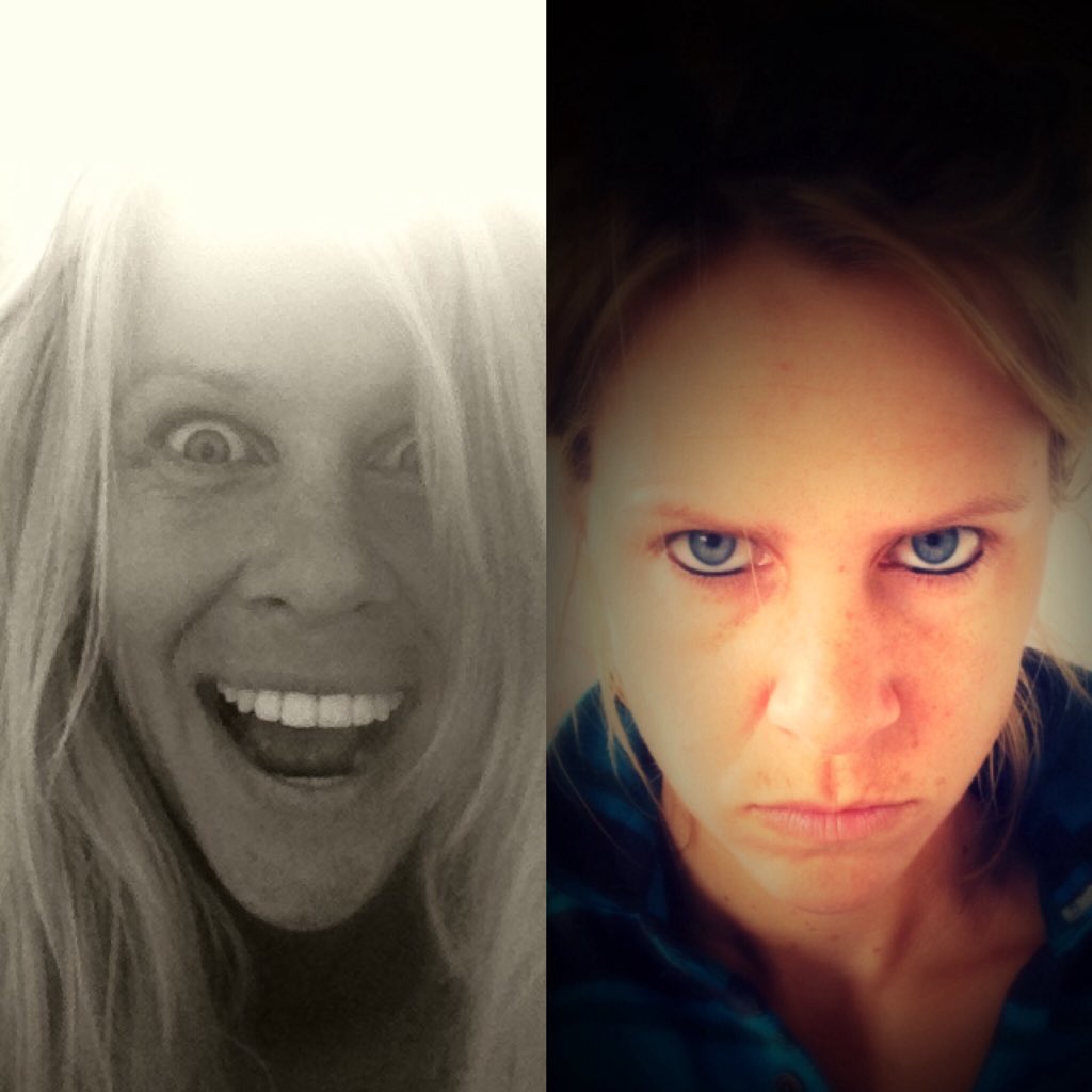 project_outloud's tweet photo. My #yayface and my #gameface. Today was game face day https://t.co/3frWE9y1Qi