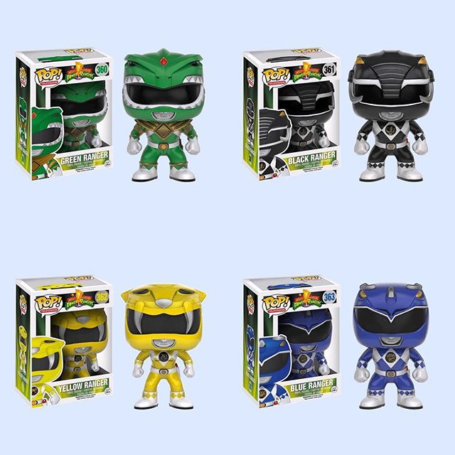 DFZ6644's tweet photo. It's been a long time coming, but we finally get the rest of the Power Rangers in Funko POP! form! Here they are! https://t.co/edxgsty5Gm