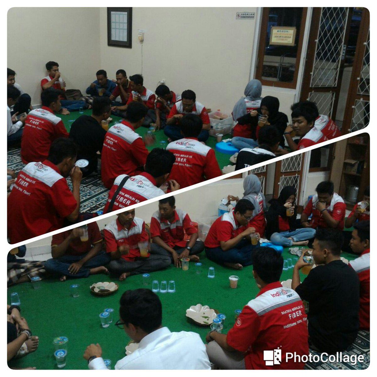 EkaSidhiasih's tweet photo. @parwi66 @_funtastic5_ #TelkomFuntastic5 #DPSTREG5 #BINROH Buka Bersama Spesial Ramadhan di Mushola Serma Gede https://t.co/X7u8zpBaVa