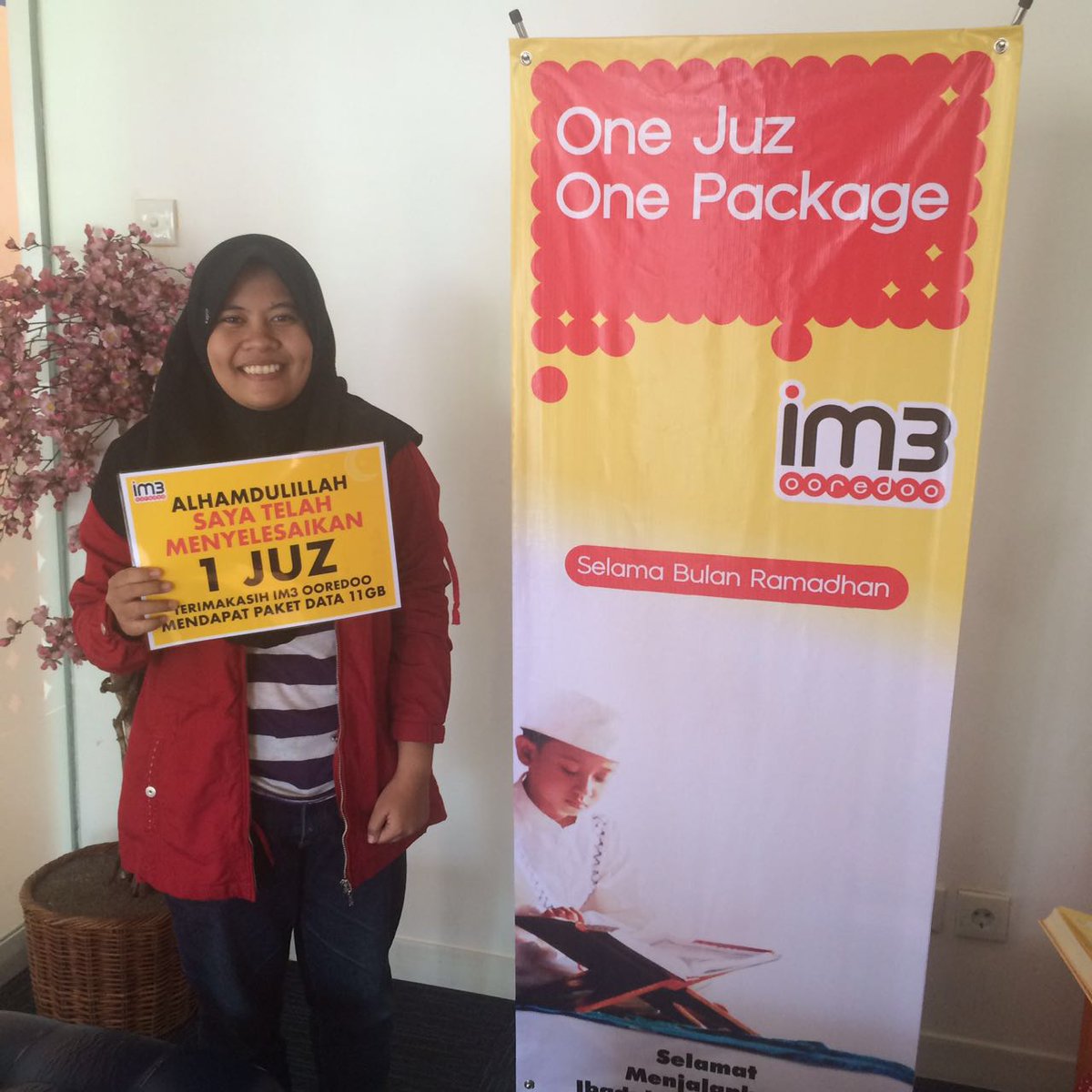 IM3Jabar's tweet image. Sekarang kamu bisa dapet 11GB dg bayar pake 1 juz! Yuk ke Gerai Tasik di Blok A1-A3 Jl. KHZ Mustofa No.326 #1Juz11GB