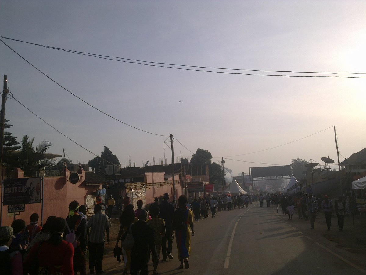Martyrsday's tweet photo. More and more Pilgrims here were finding their way to the Uganda Martyrs shrine in the wee hours.
#3rdJuneMartyrsDay https://t.co/0GcGrRjgEU