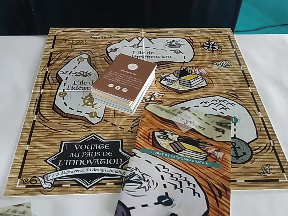 CapLabFR's tweet image. [#innovation ] Découvrez  notre nouveau jeu dédié au #DesignThinking  aujourd&apos;hui  au #devent avec @ParisEstdschool
